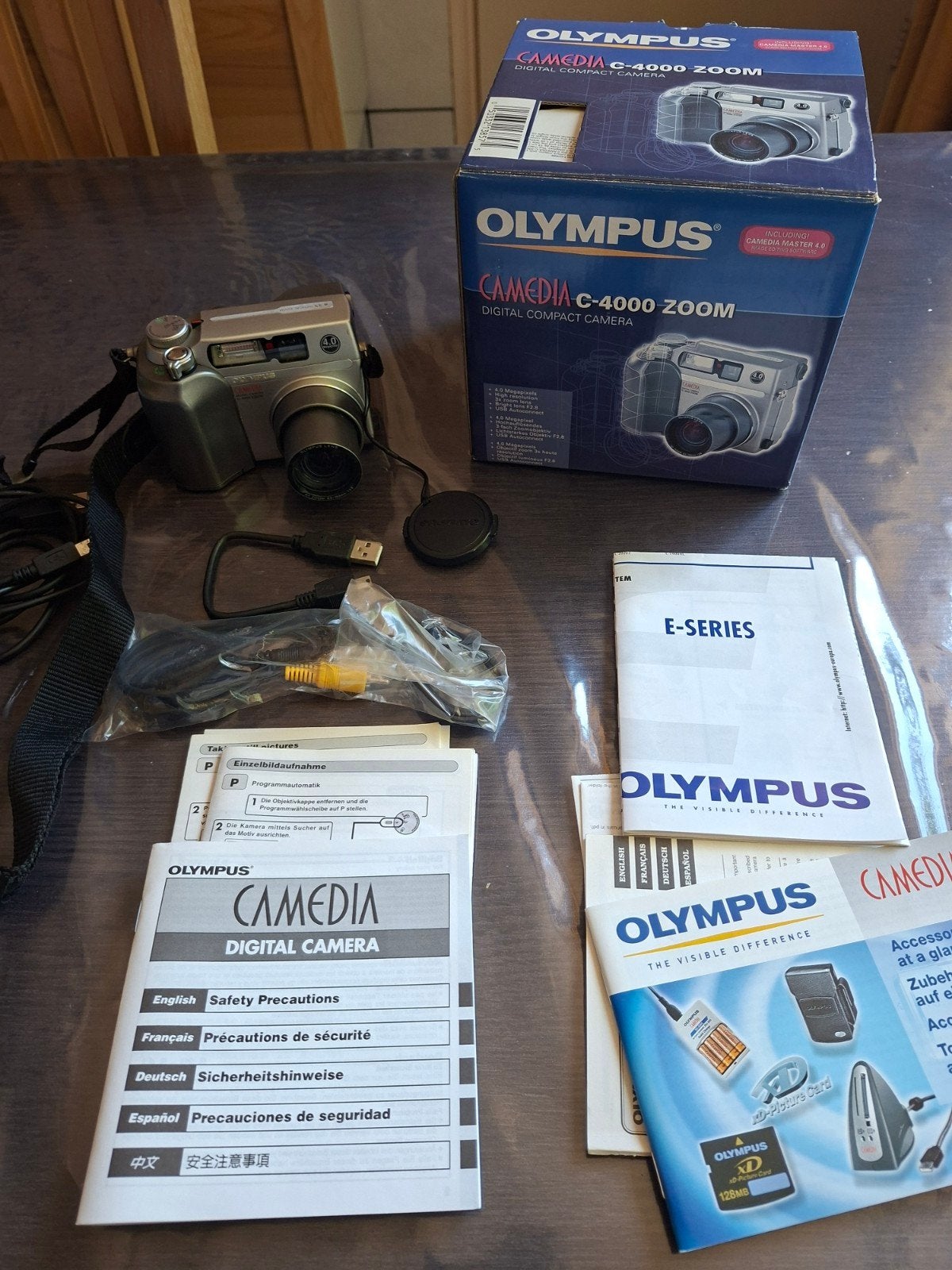Olympus Camedia C-4000 Zoom Digitale Compactcamera, Audio, Tv en Foto, Fotocamera's Digitaal, Ingebouwde flitser, Ophalen of Verzenden