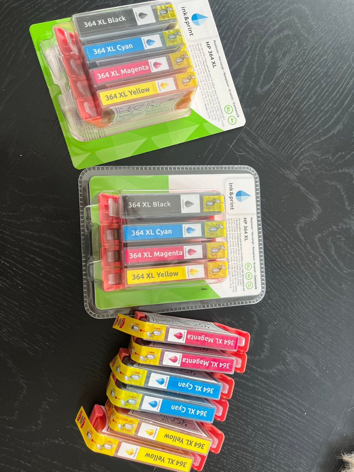 Inktcartridges 364XL voor HP printers - Nieuw (12 stuks), Ophalen of Verzenden, Nieuw, Kleur printen, Inkjetprinter