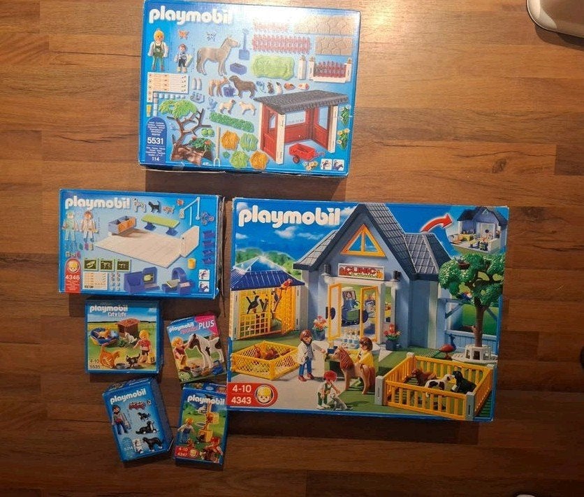 Playmobil Dierenarts & Boerderij Sets - 100% Compleet, Ophalen of Verzenden