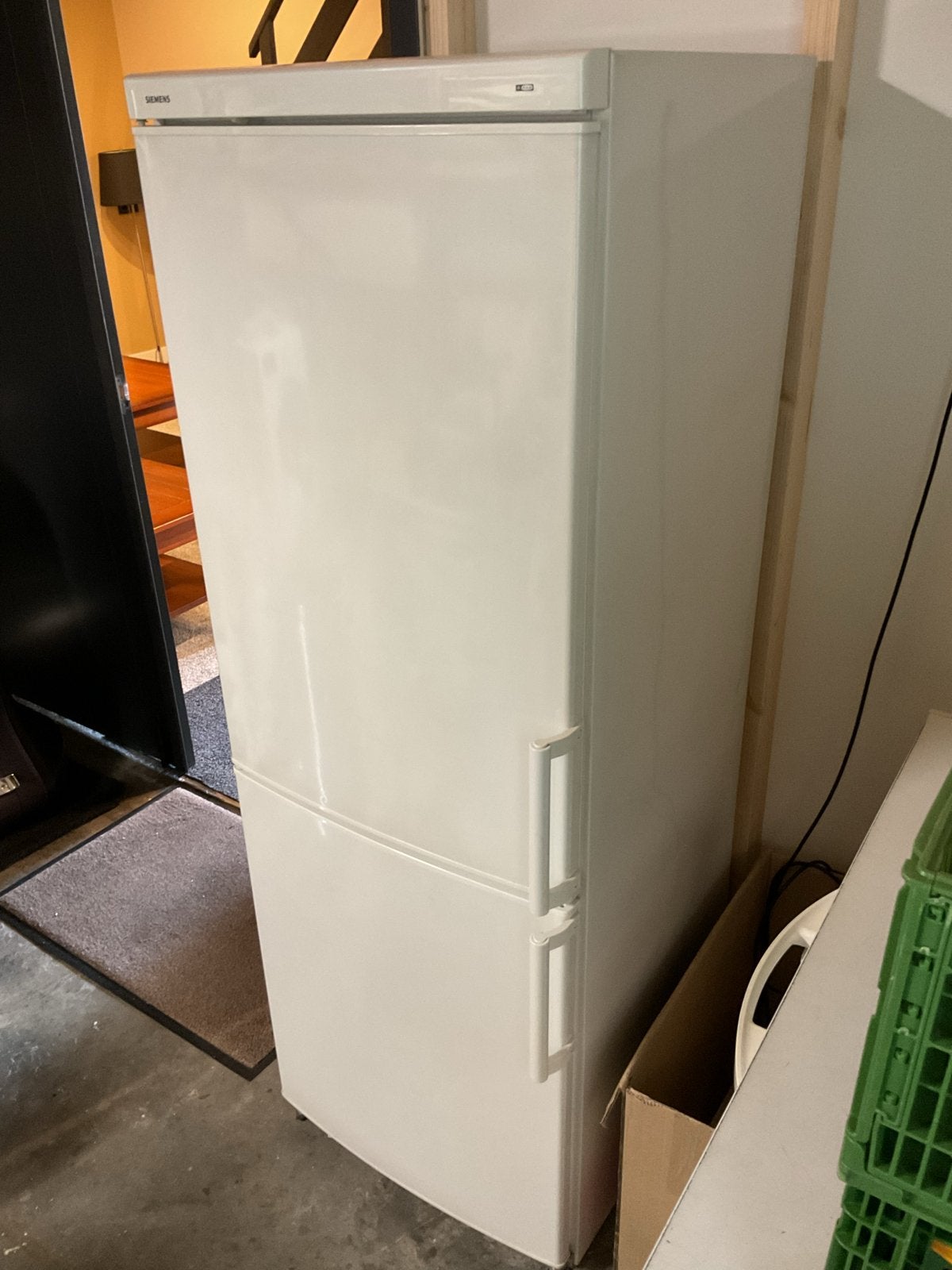 Koelvries kast siemens 170 hoog, Witgoed en Apparatuur, Koelkasten en IJskasten, Ophalen, Gebruikt, 200 liter of meer, Met aparte vriezer