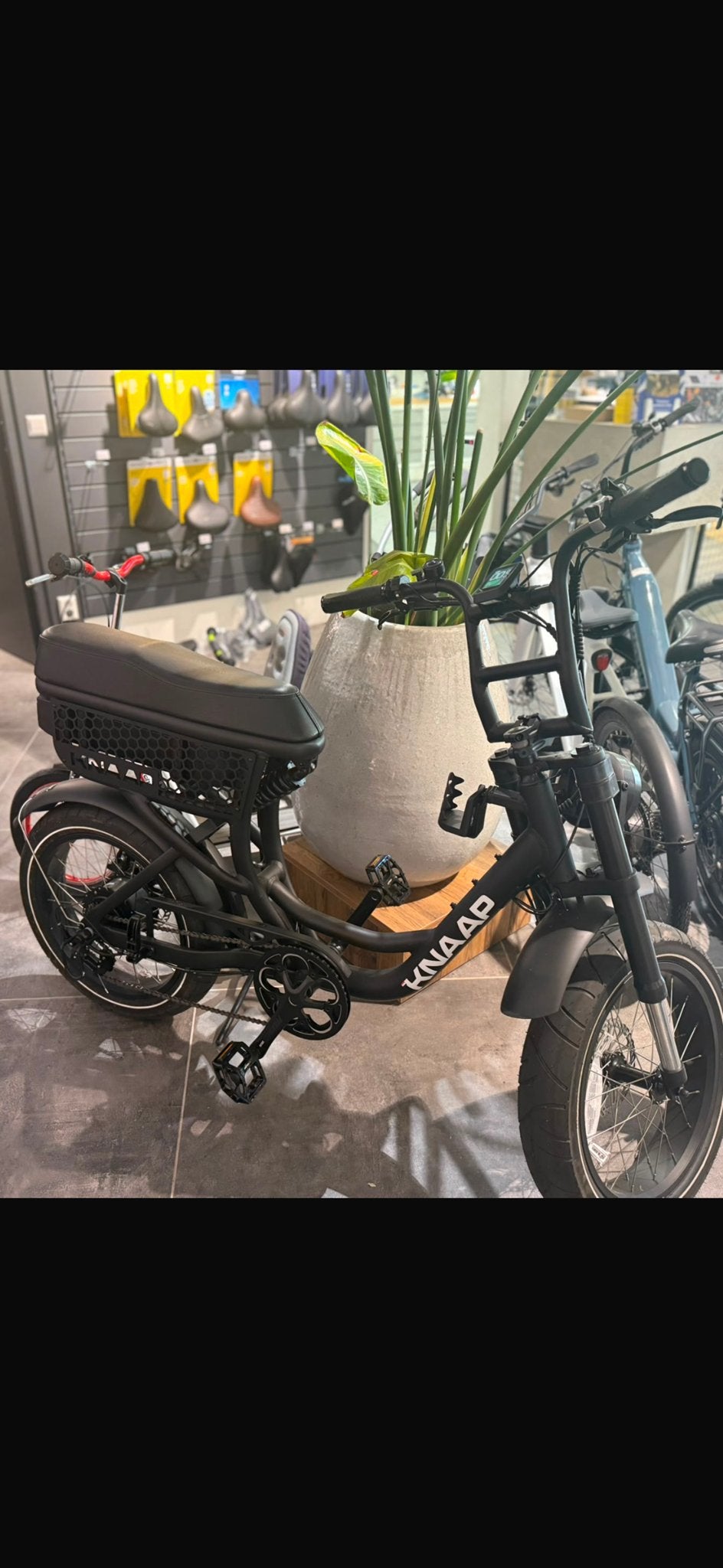 Knaap AMS E-bike Fatbike -  nieuw, Zo goed als nieuw, Minder dan 47 cm, 50 km per accu of meer, Ophalen