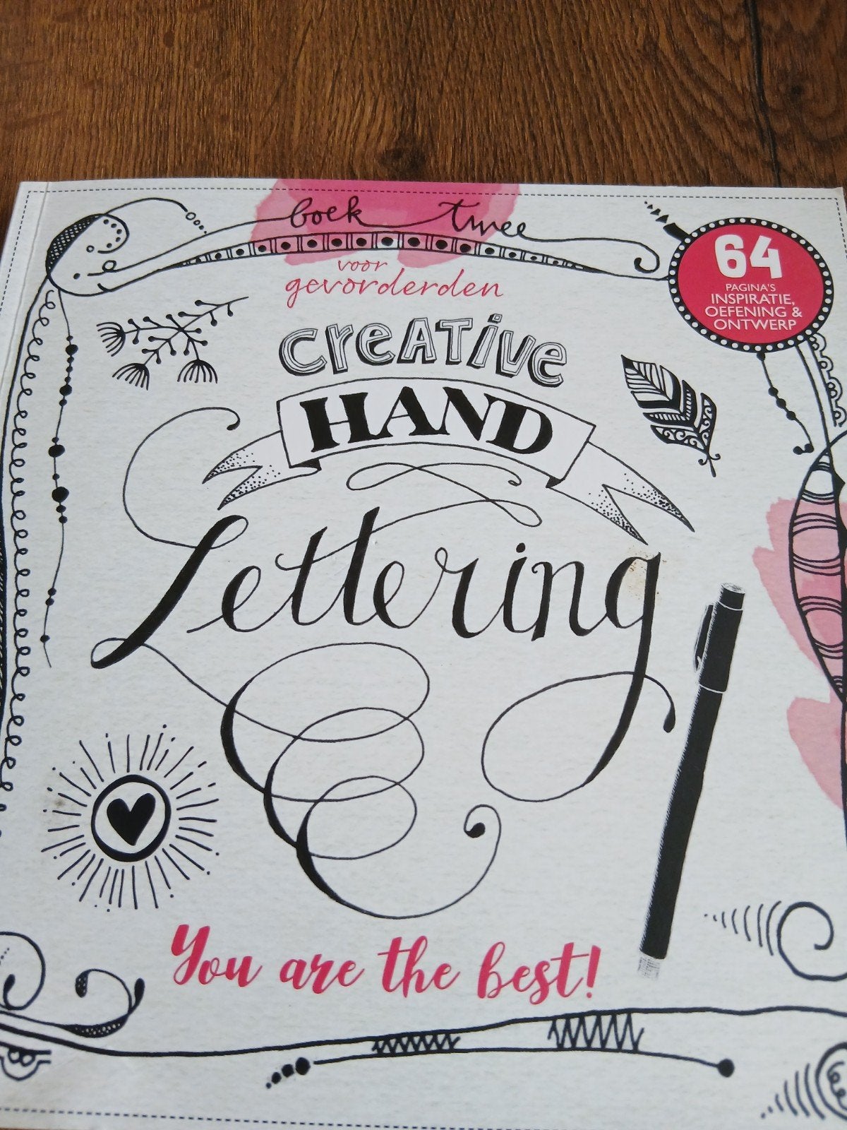 creatieve handlettering deel 2, Ophalen of Verzenden, Nieuw, Boek of Gids