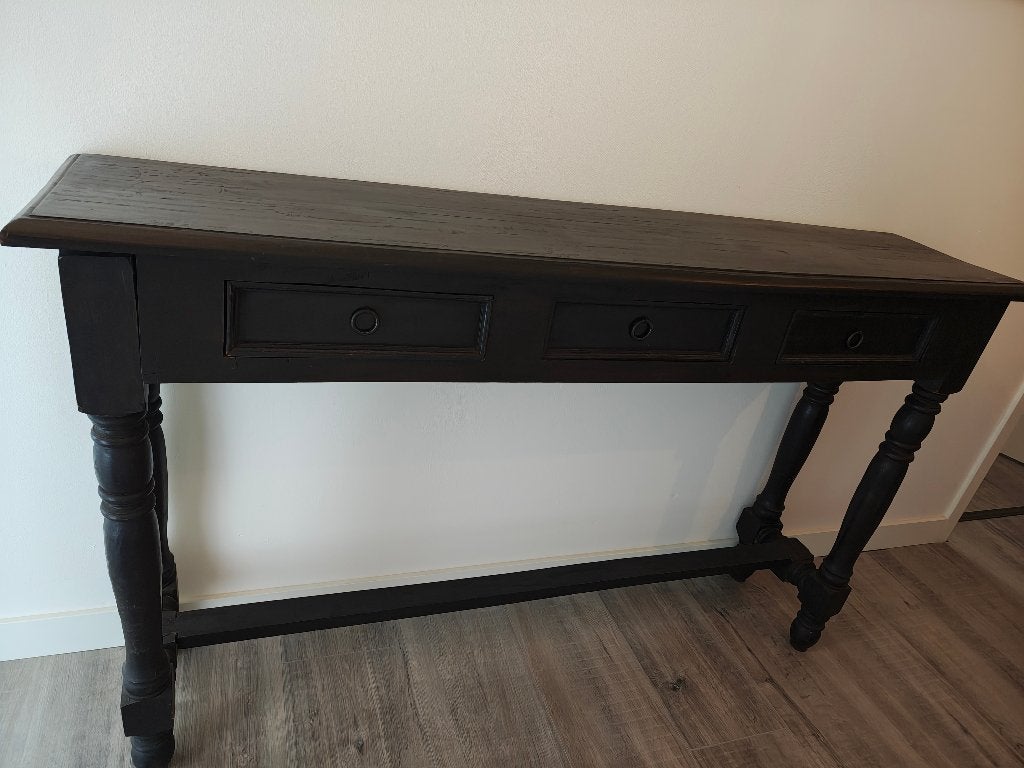 Koloniale sidetable 150x35x94, Huis en Inrichting, Ophalen, Gebruikt, 100 tot 150 cm, Koloniaal
