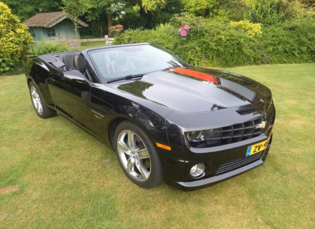 Chevrolet Camaro 6.2 SS Covertible V8 SS 2012 Zwart, Achterwielaandrijving, Cabriolet, 4 stoelen, Zwart