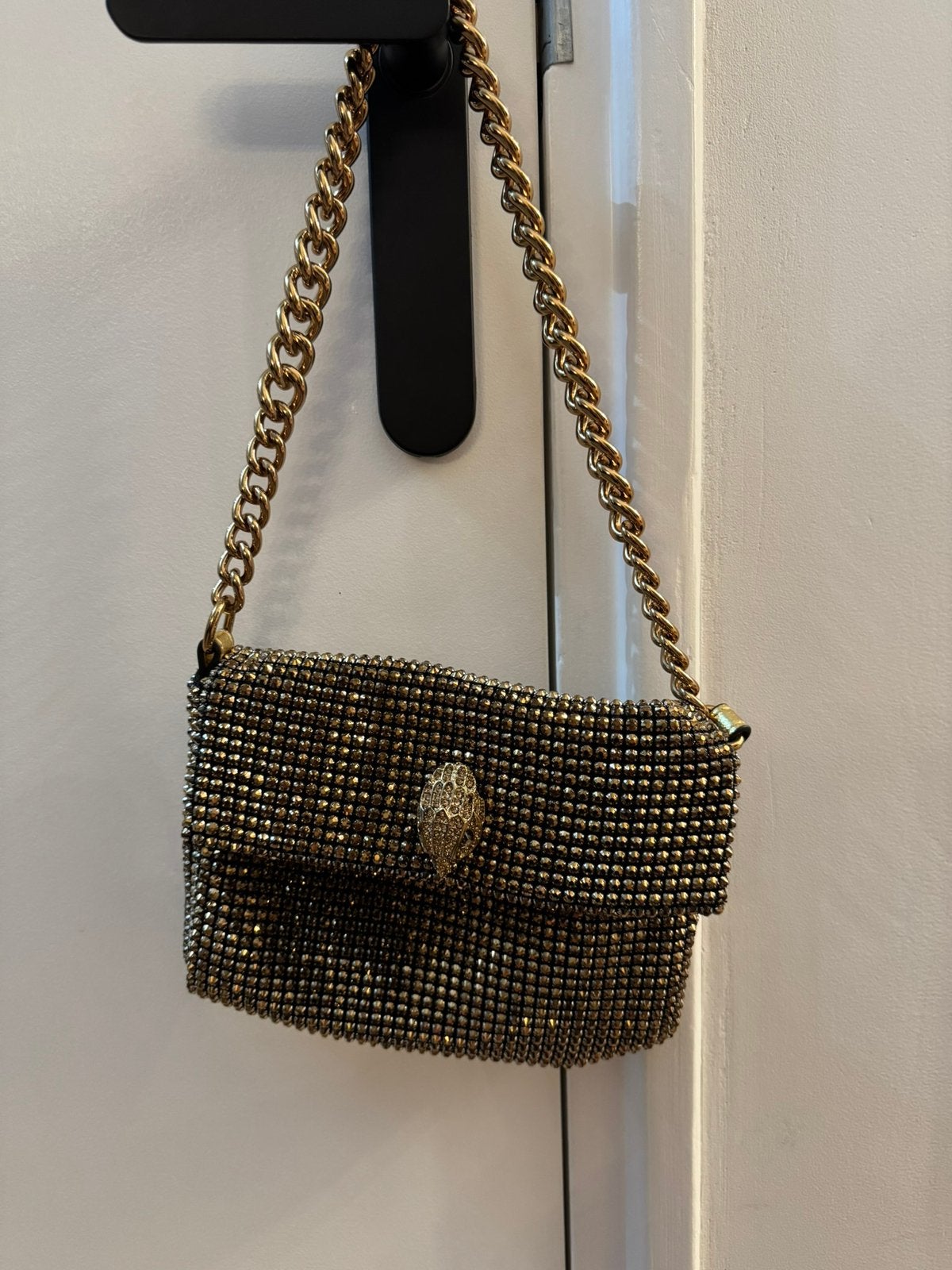 Kurt Geiger handtas goud, Ophalen of Verzenden, Nieuw, Overige kleuren, Handtas