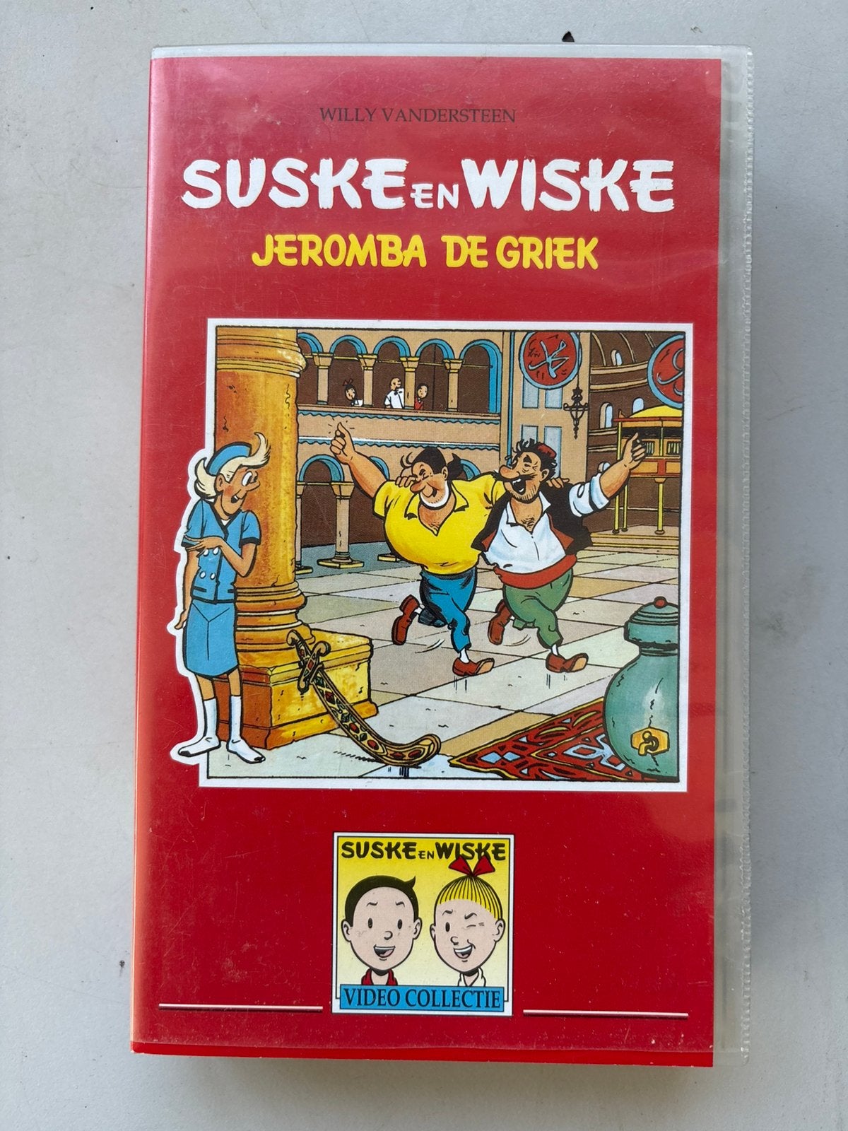 Suske en Wiske Jeromba de Griek VHS 1994 SWVD 72 Geseald, Alle leeftijden, Verzenden, Zo goed als nieuw