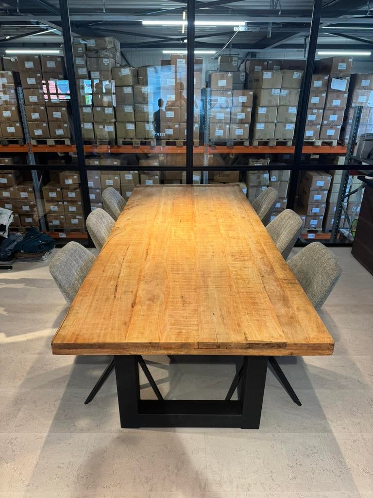 260x110cm eettafel, Ophalen, 200 cm of meer, 50 tot 100 cm, Zo goed als nieuw