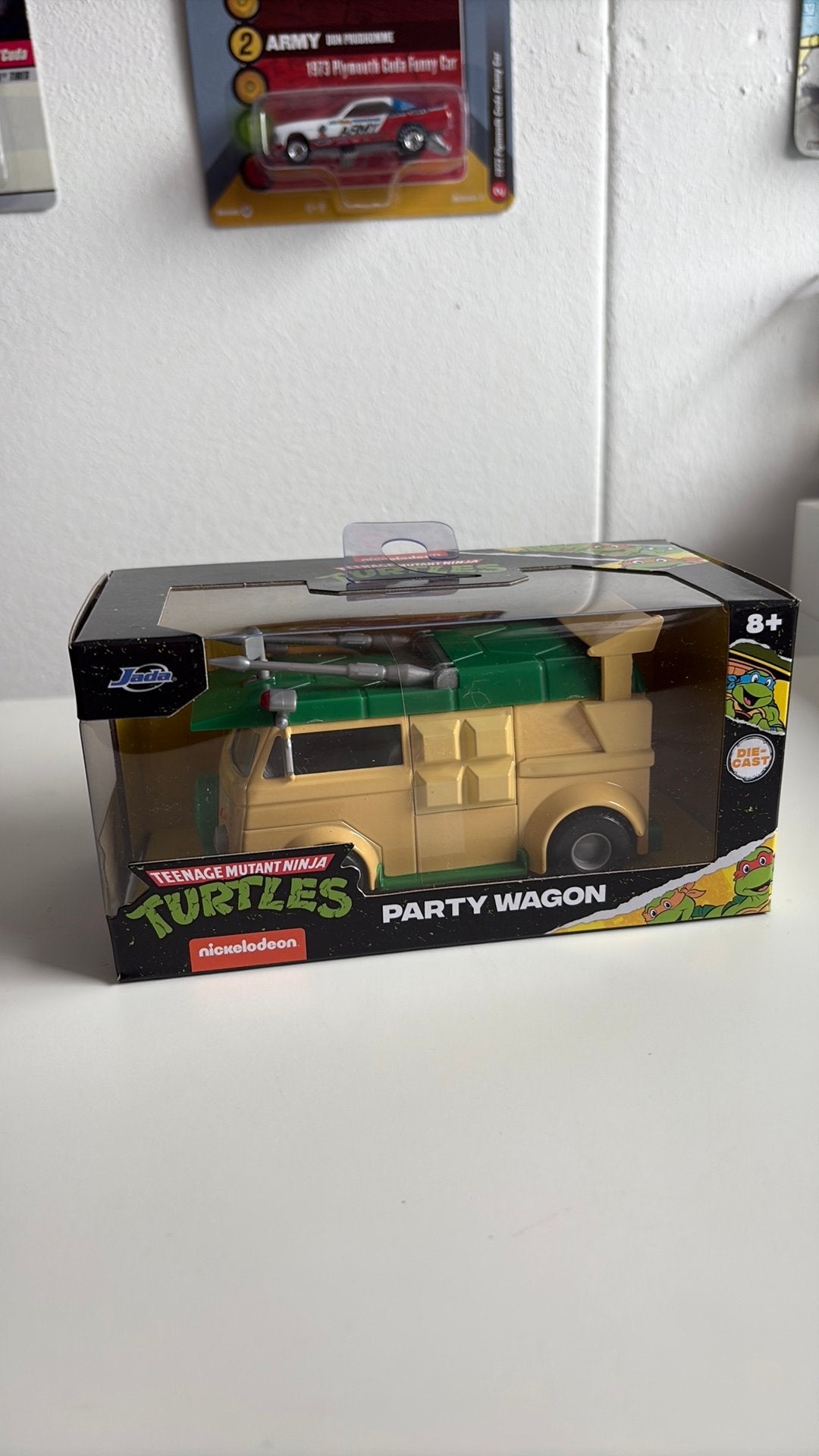 Jada TMNT Party Wagon 1/32, Ophalen of Verzenden, Nieuw, Bus of Vrachtwagen, Overige merken