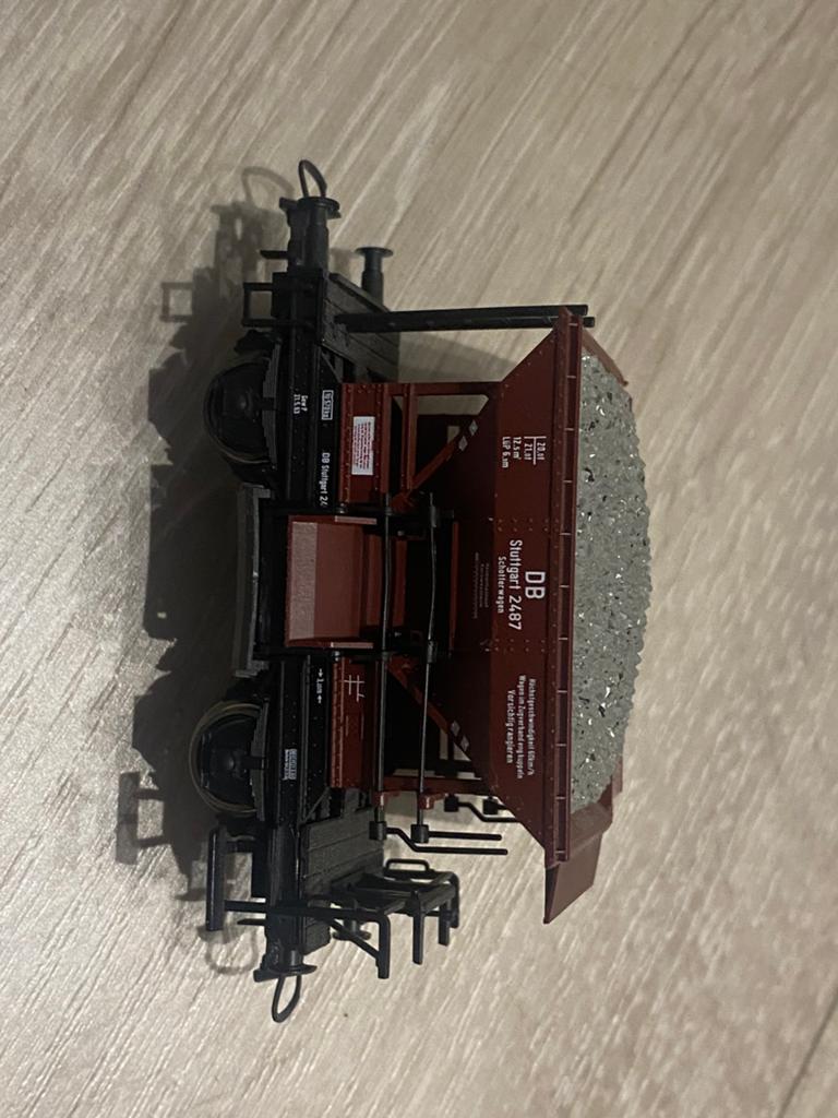 Roco schotterwagen DB, Ophalen, Gebruikt, Gelijkstroom, Wagon
