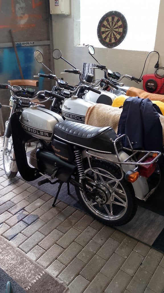 Kreidler RS 5 bak direct, Ophalen, Blok