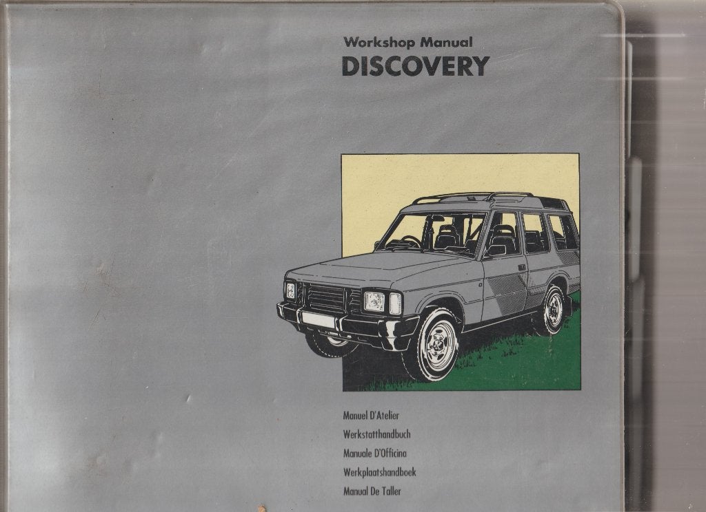 LANDROVER DISCOVERY Werkplaatsboeken, Auto diversen, Ophalen of Verzenden