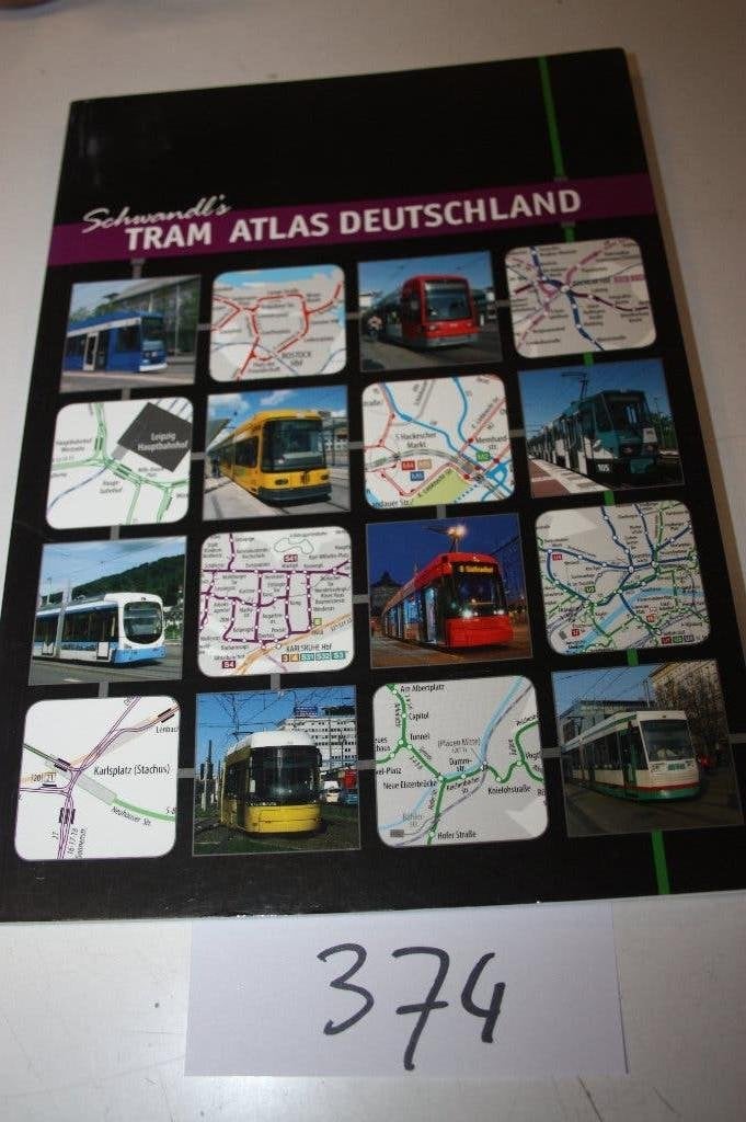 374: Tram Atlas Deutschland, uit 2009, Ophalen of Verzenden, Gebruikt, Tram, Boek of Tijdschrift