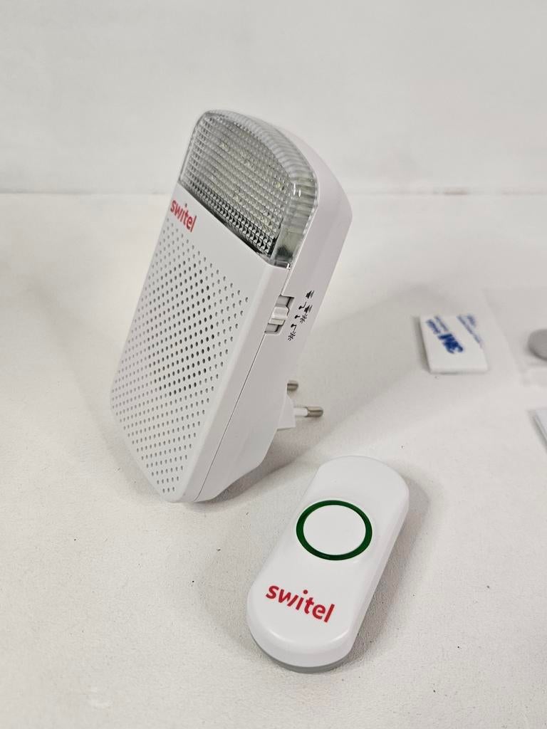 Switel Draadloze Deurbel Set - Nieuw in Doos, Ophalen of Verzenden, Zo goed als nieuw, Draadloos