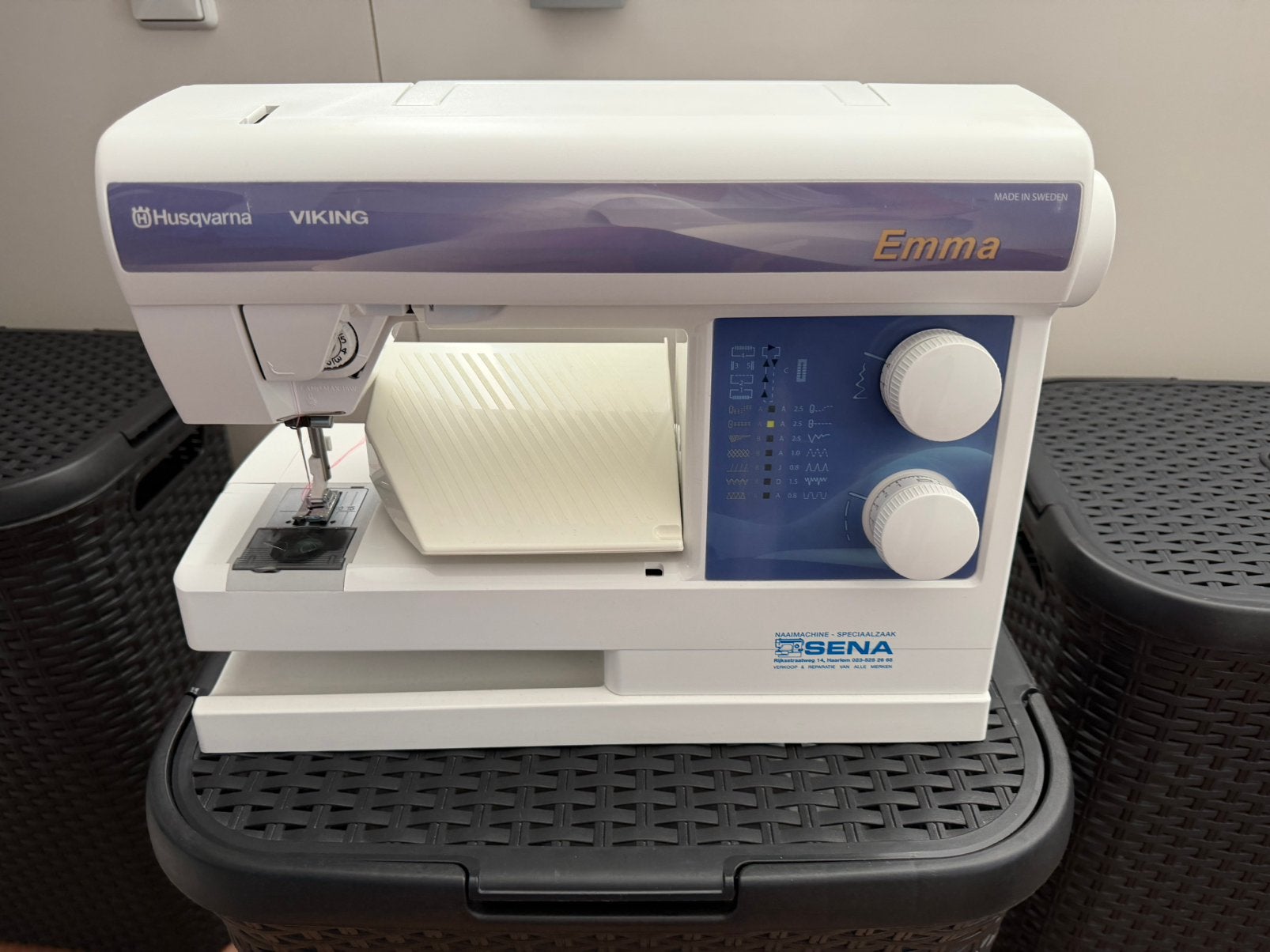 Naaimachine Husqvarna Viking Emma, Ophalen, Zo goed als nieuw, Naaimachine, Husqvarna