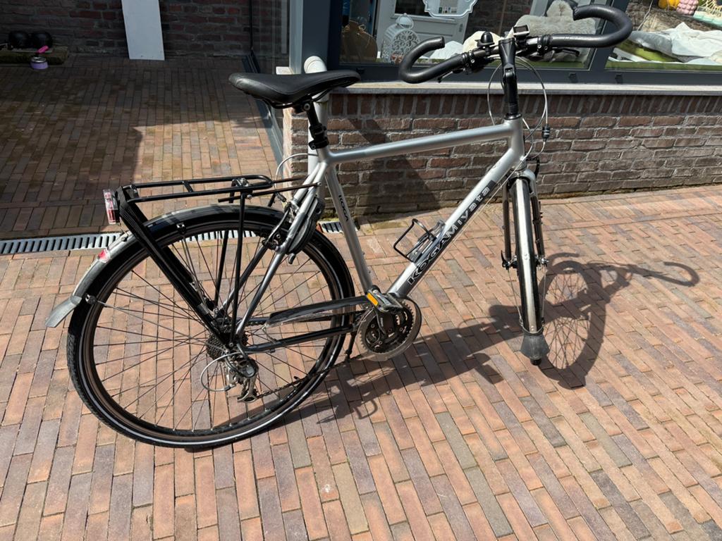Koga Miyata Lightrunner Aluminium 7005 Herenfiets, Gebruikt, Velgrem, Versnellingen, 57 tot 61 cm