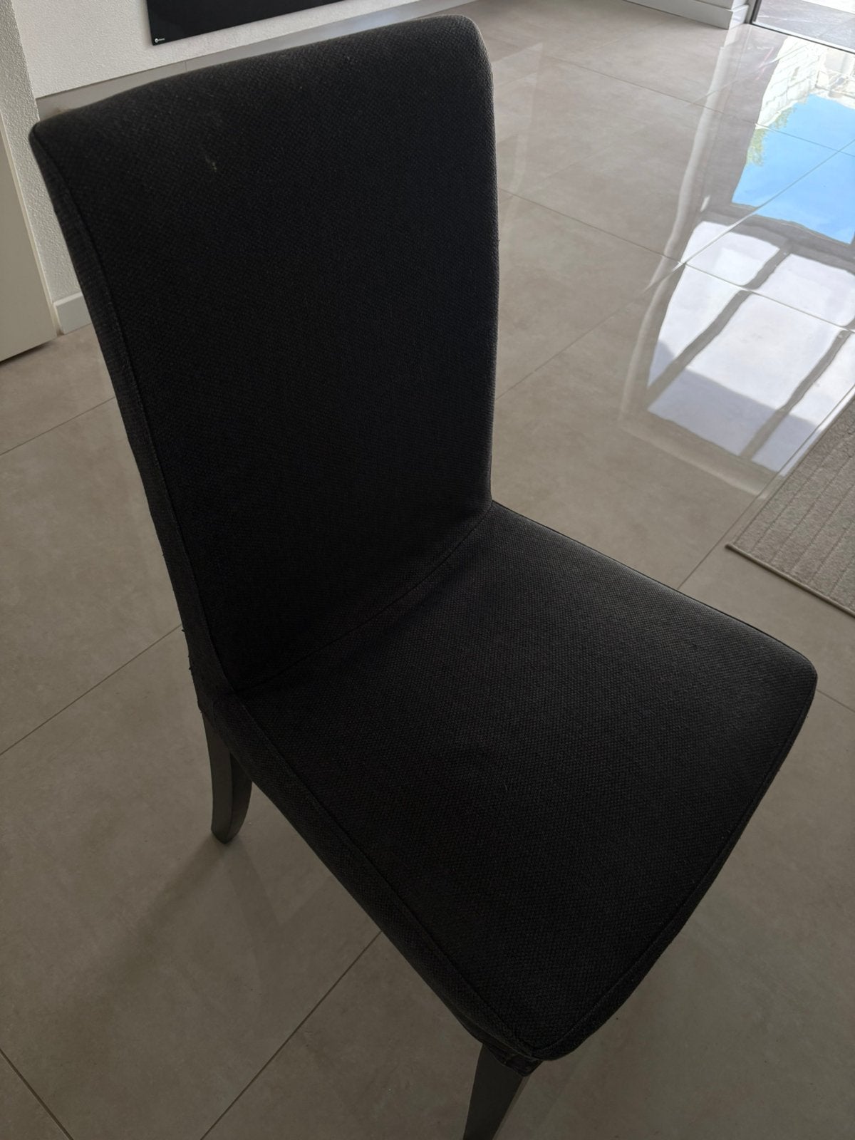 Eetkamer stoelen 6x, Ophalen, Gebruikt, Zwart, Vijf, Zes of meer stoelen
