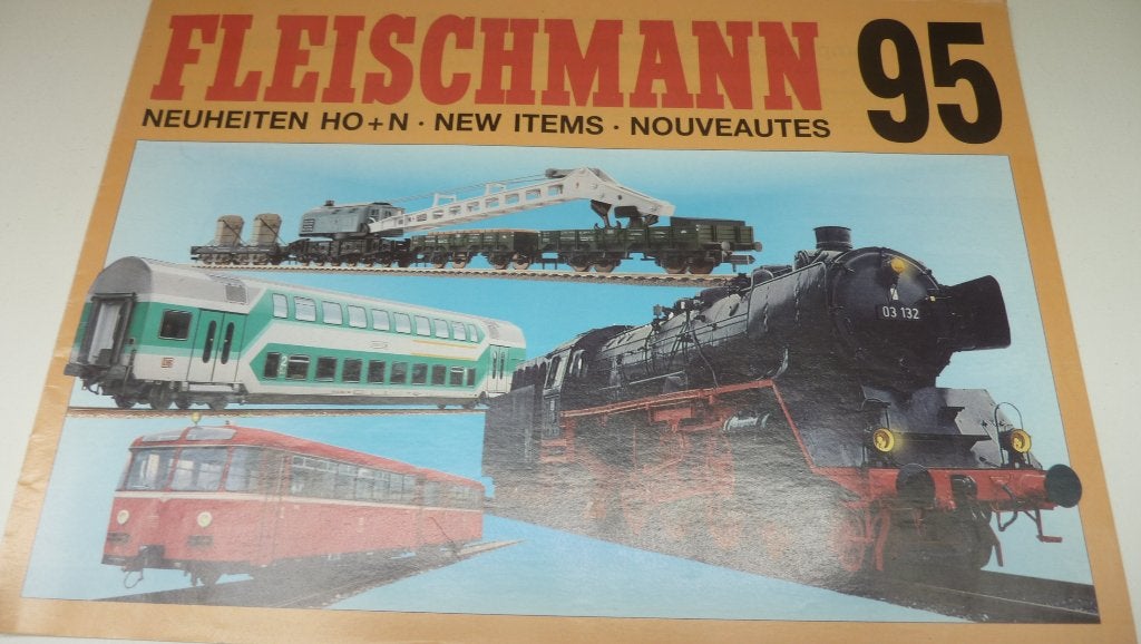 Fleischmann catalogus 1995, Gelijkstroom, Fleischmann, Zo goed als nieuw, Boek, Tijdschrift of Catalogus