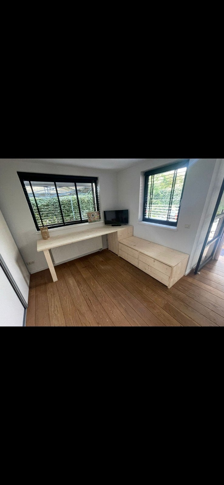 Bureau van terug gedroogd en geschaafd steigerhout, Ophalen, Nieuw