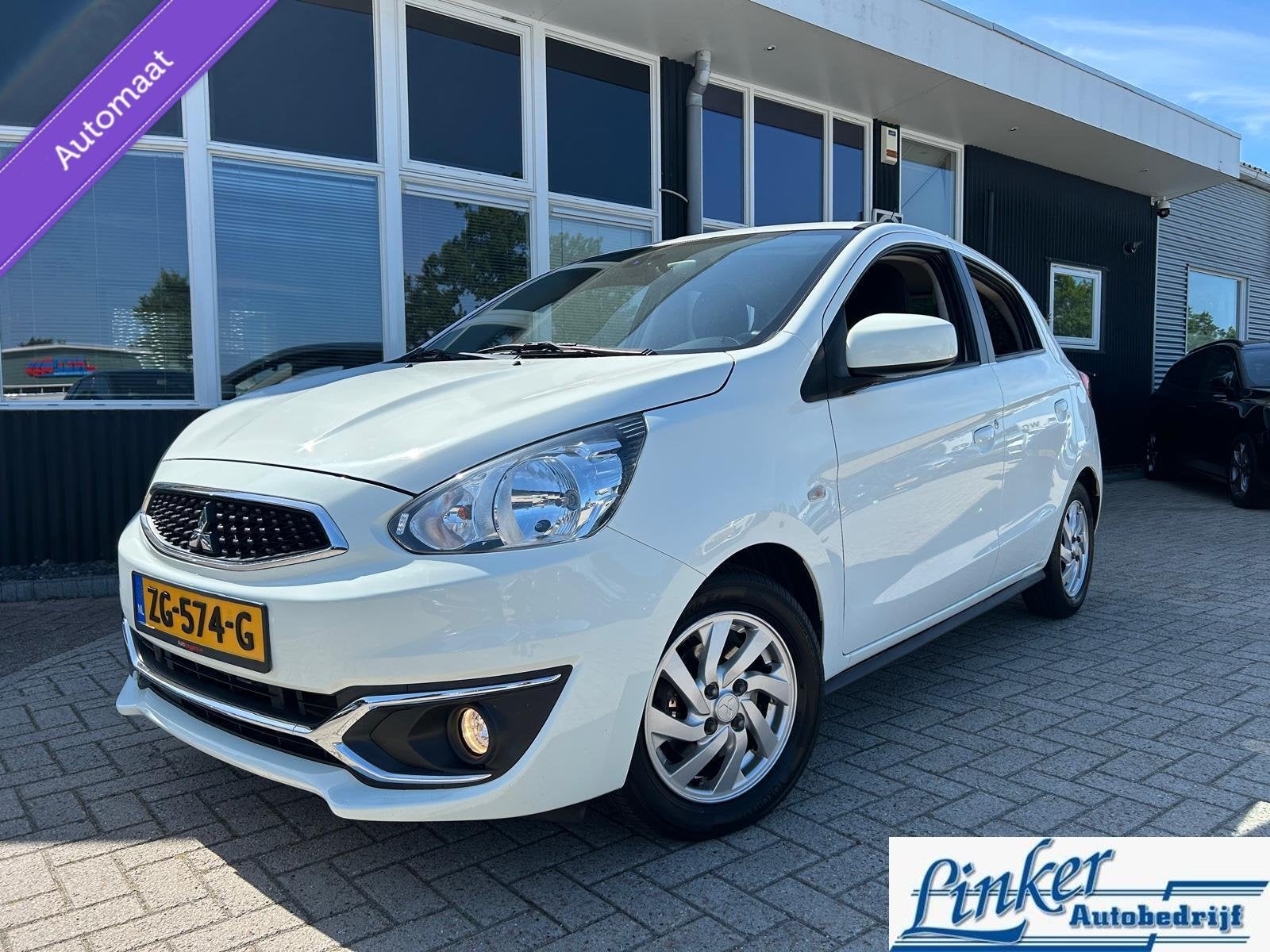 Mitsubishi Space Star 1.0 Active| Airco | APK | Zuinig| 5-dr, Gebruikt, Wit, Origineel Nederlands, Bedrijf