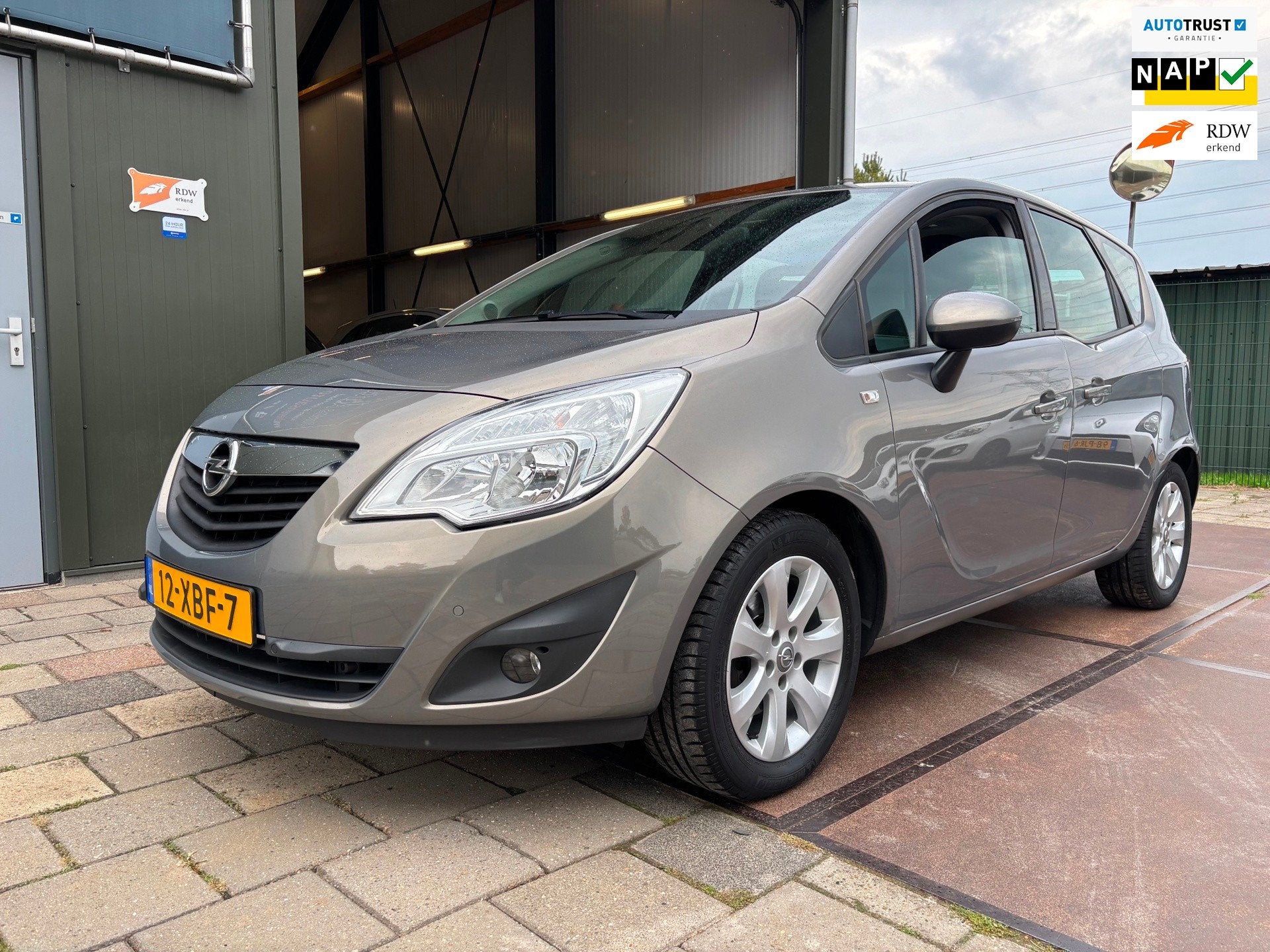 Opel Meriva 1.4 Turbo Cosmo 1e Eigenaar 96dkm NAP Navi Cruis, Auto's, Voorwielaandrijving, Euro 5, Gebruikt, 4 cilinders