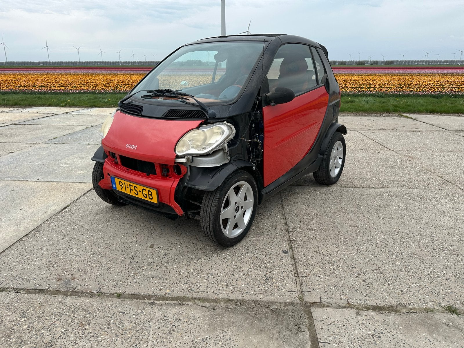 Smart fortwo cabrio, Ophalen, Gebruikt, Voor, Bumper