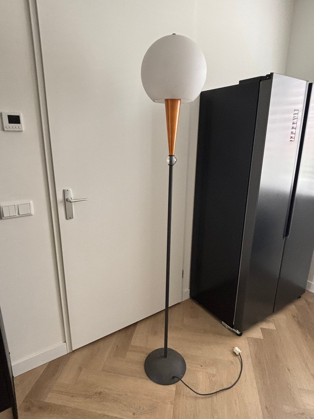 Vintage vloerlamp, Huis en Inrichting, Lampen | Vloerlampen, Ophalen, Zo goed als nieuw, 150 tot 200 cm