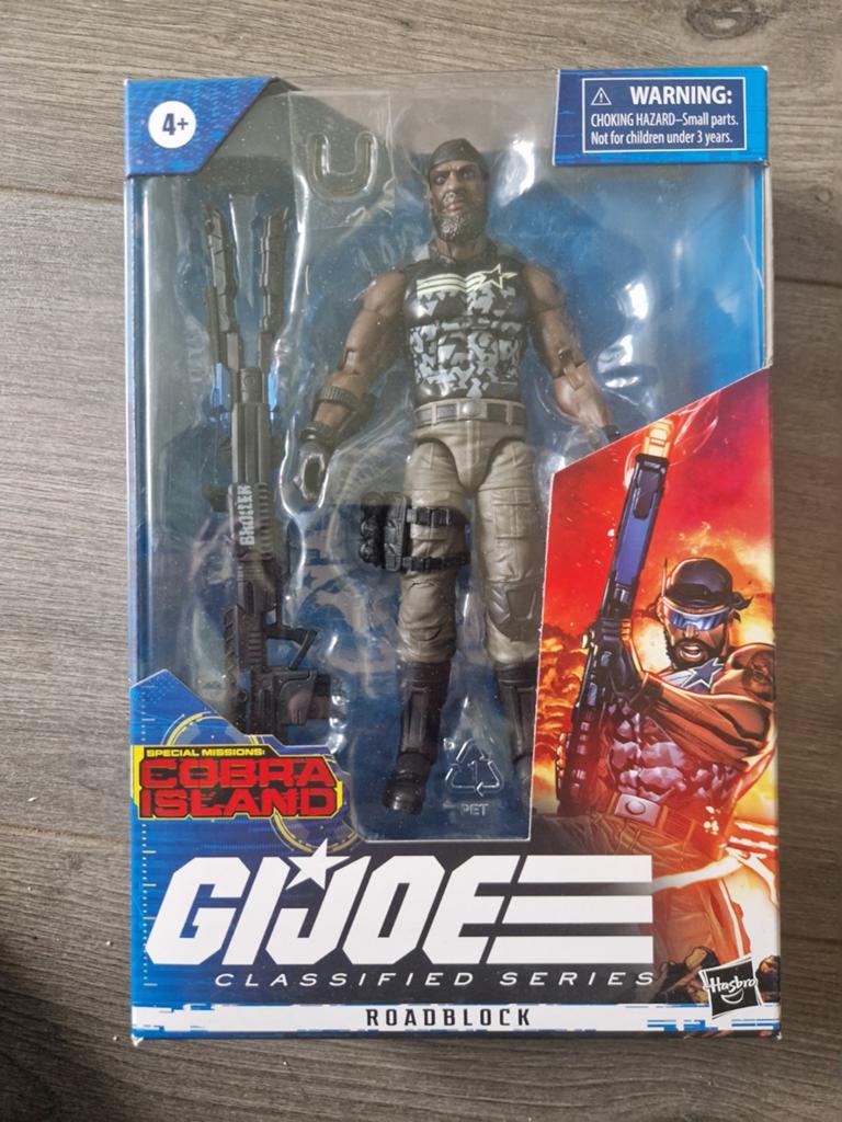 G.I. Joe Classified Roadblock Cobra Island Actiefiguur, Ophalen of Verzenden, Nieuw