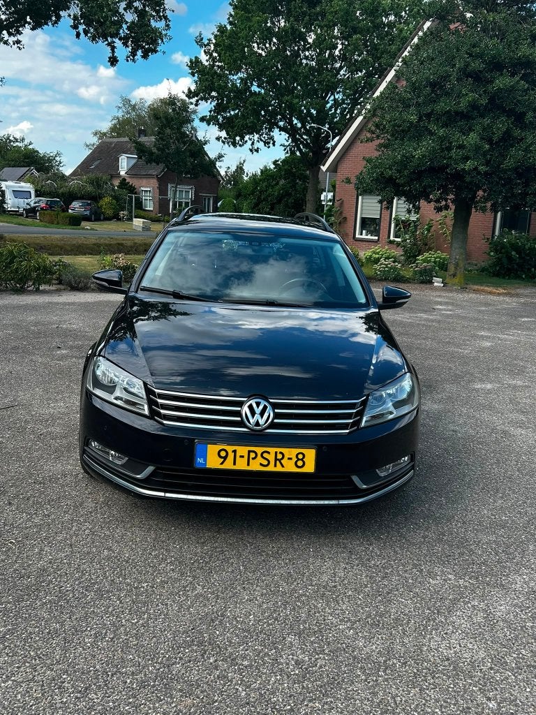 Volkswagen Passat 1.4 TSI 90KW Variant DSG 2011 Zwart, Euro 5, Stof, Origineel Nederlands, Grijs