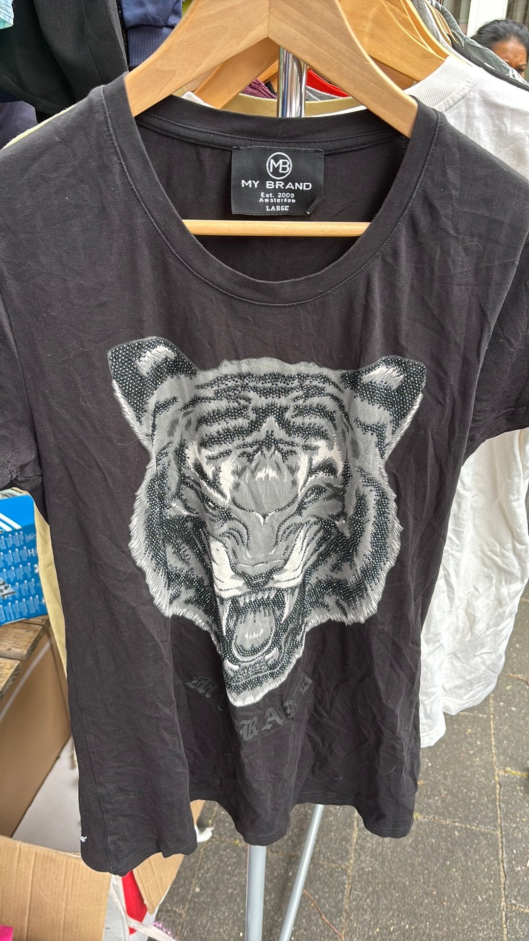 My Brand shirt L, Ophalen of Verzenden, Zo goed als nieuw, Korte mouw