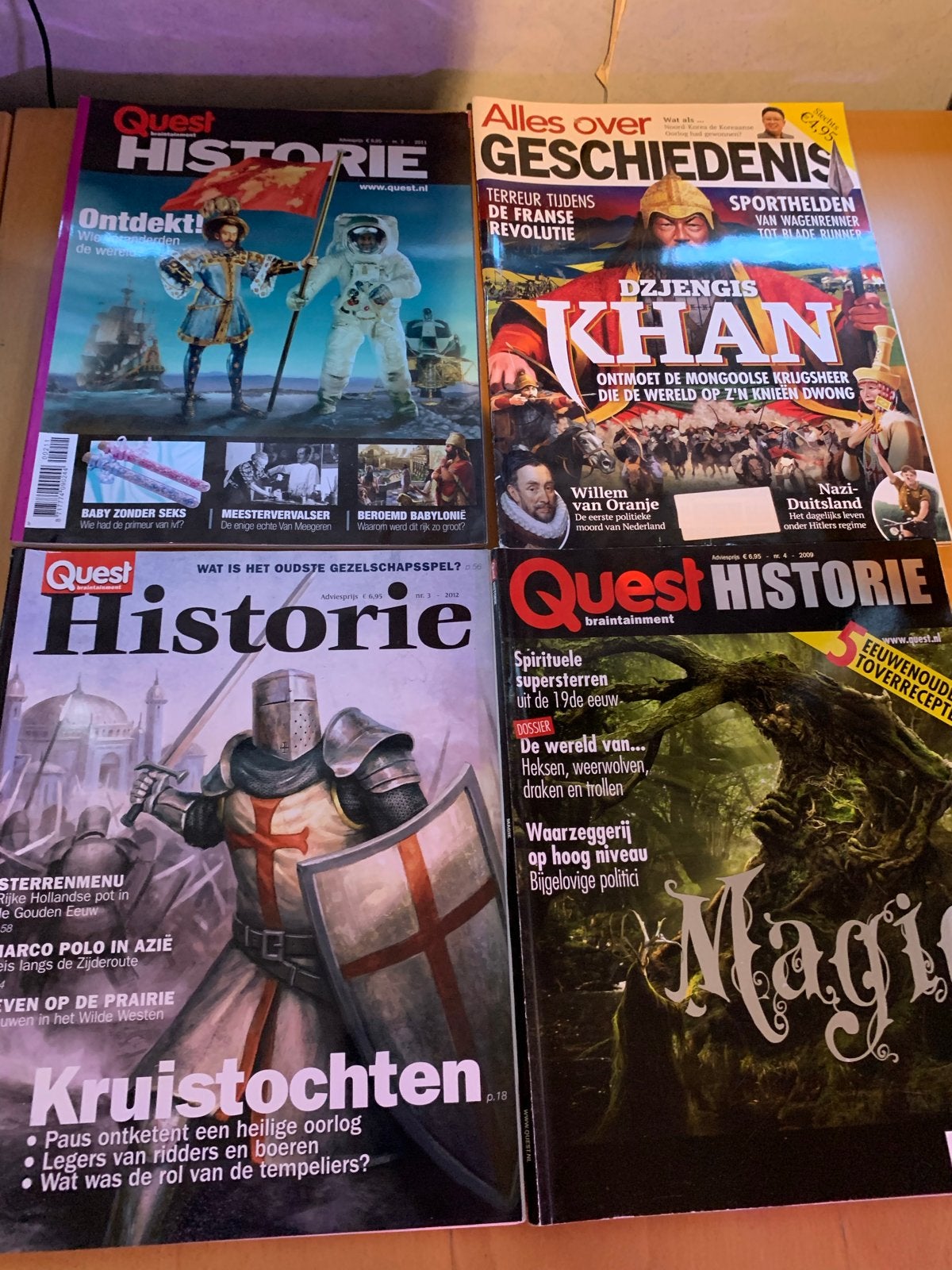 Quest Historie en Historia Misdaad Tijdschriften, Boeken, Ophalen of Verzenden, Gelezen, Overige typen