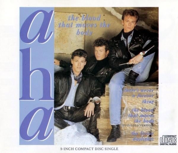 AHA CD SINGLE THE BLOOD THAT MOVES THE BODY 3" MINI +ADAPTER, Cd's en Dvd's, Cd Singles, 6 singles of meer, Ophalen of Verzenden