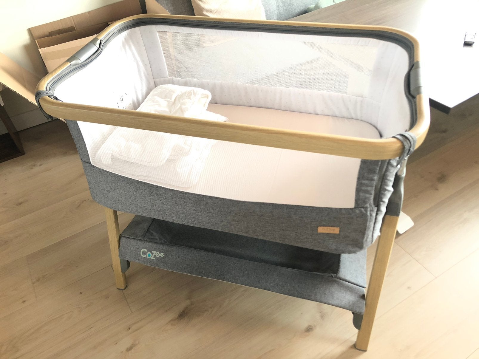 Tutti Bambini Co Sleeper Grijs, Ophalen of Verzenden, Wieg