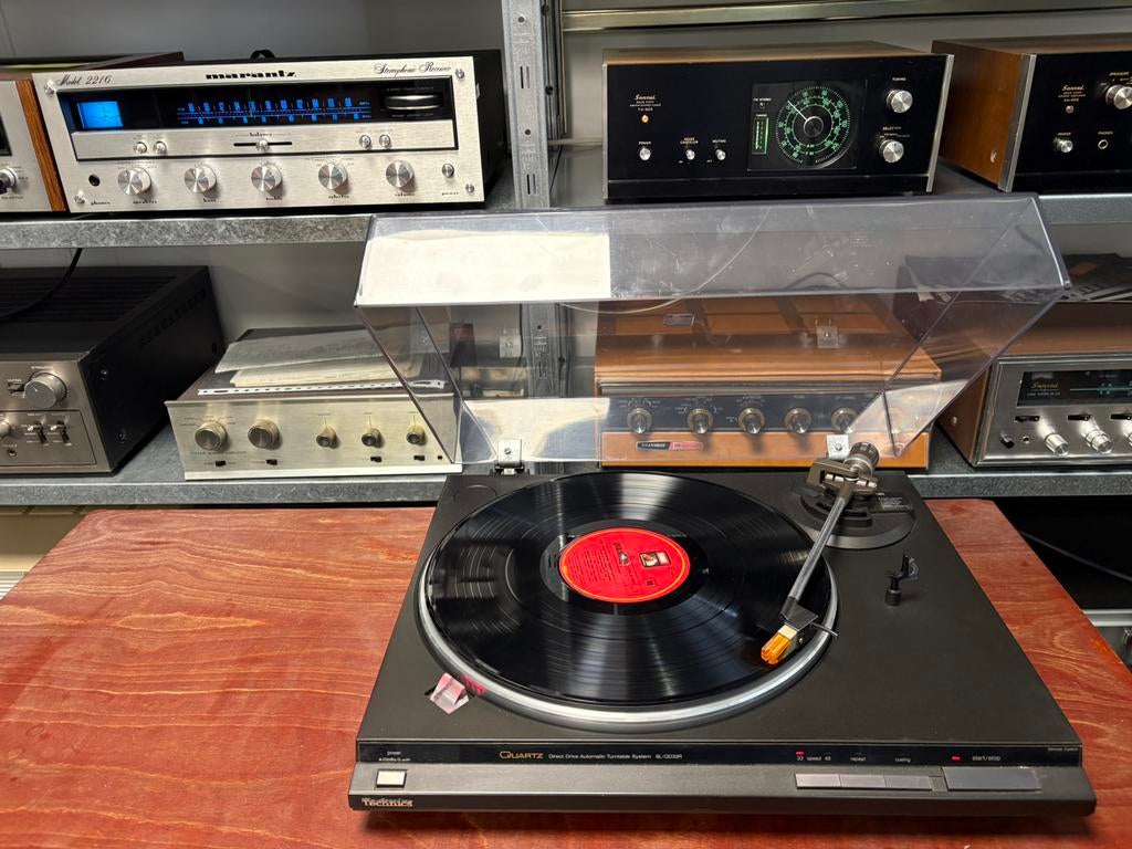 Technics SL-QD33R, Audio, Tv en Foto, Platenspelers, Ophalen, Automatisch, Refurbished, Platenspeler