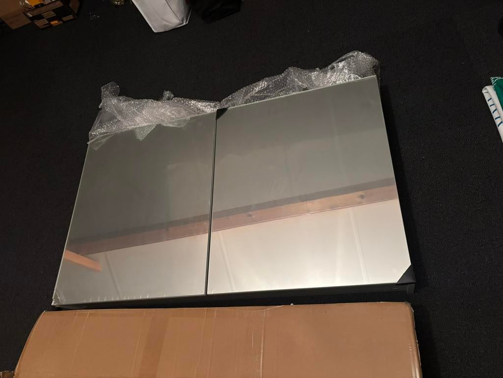 Bellanti Zita Spiegelkast badkamer, Ophalen, Spiegelkast, 100 tot 150 cm, Nieuw