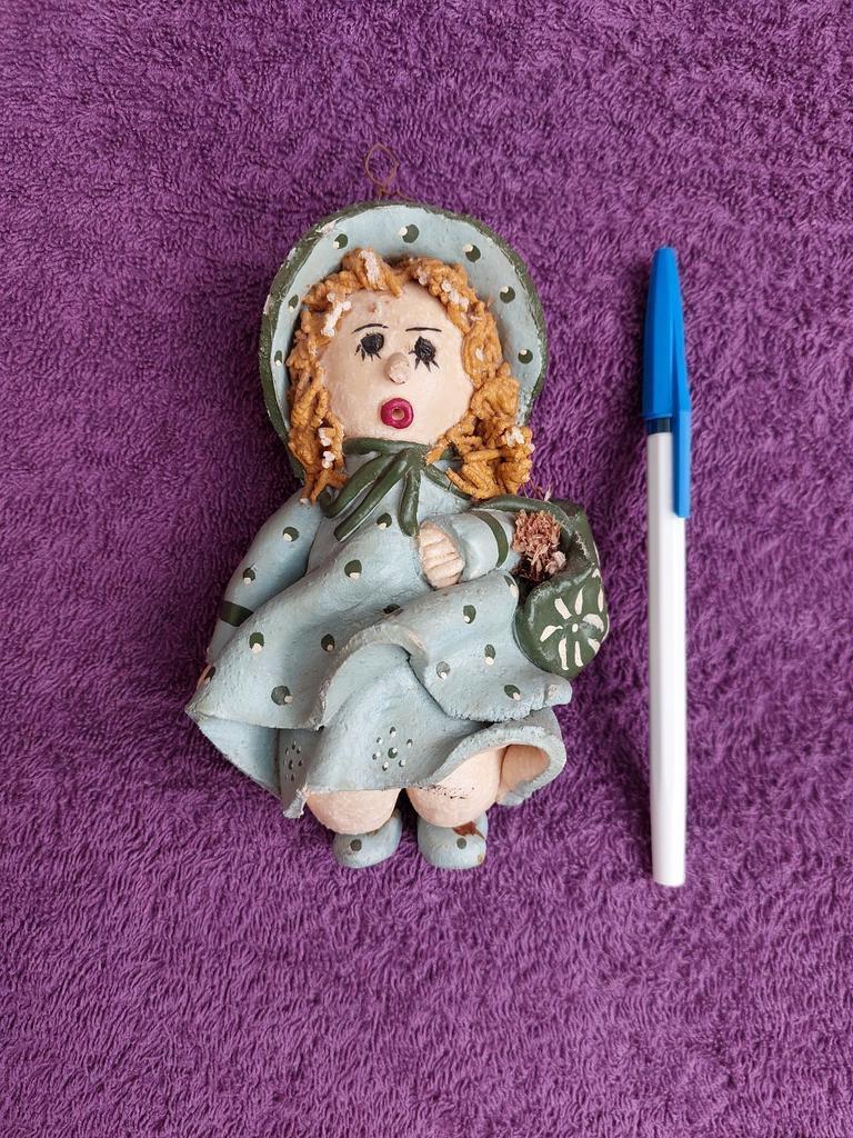 Vintage popje, 70/80er jaren., Ophalen of Verzenden, Gebruikt