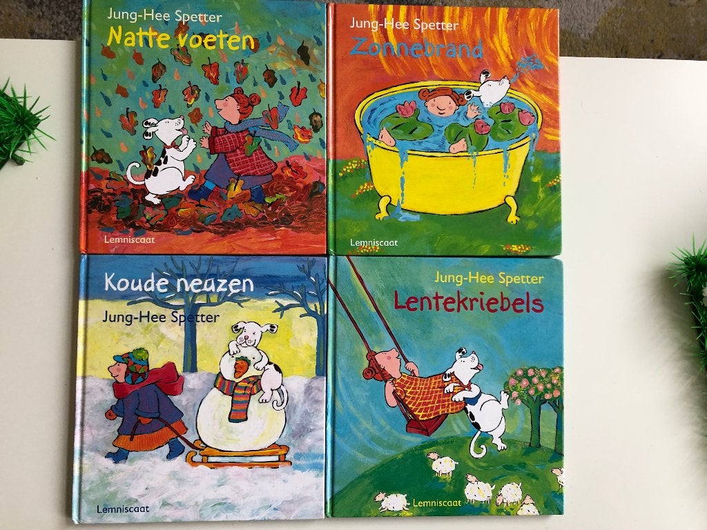 prentenboeken Jung-Hee Spetter, Boeken, Kinderboeken | Kleuters, Ophalen of Verzenden, Zo goed als nieuw, Jung-Hee Spetter, Fictie algemeen