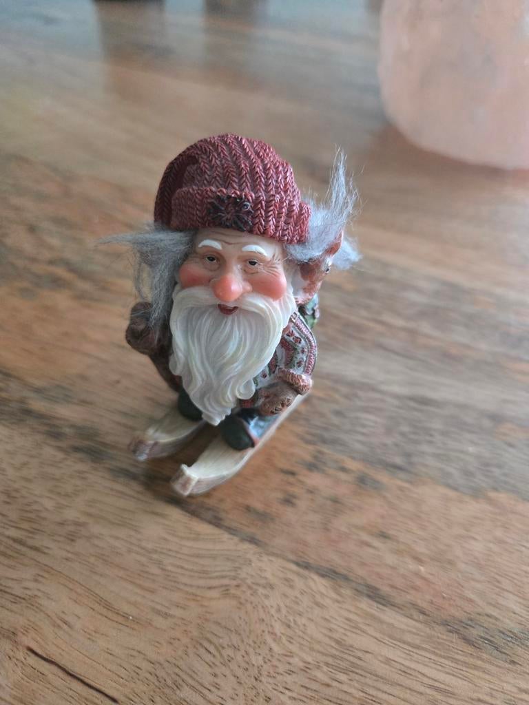 Set van 6 Noorse trollen beeldjes, Verzamelen, Poppetjes en Figuurtjes, Ophalen of Verzenden, Gebruikt