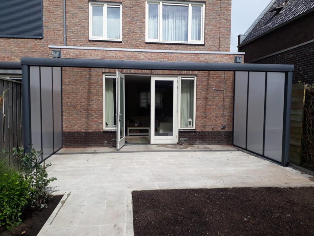 Tuintegels Excluton 60 plus 30x60x6 sahara naturel., Tuin en Terras, Gebruikt, Ophalen of Verzenden, 10 m² of meer, Beton
