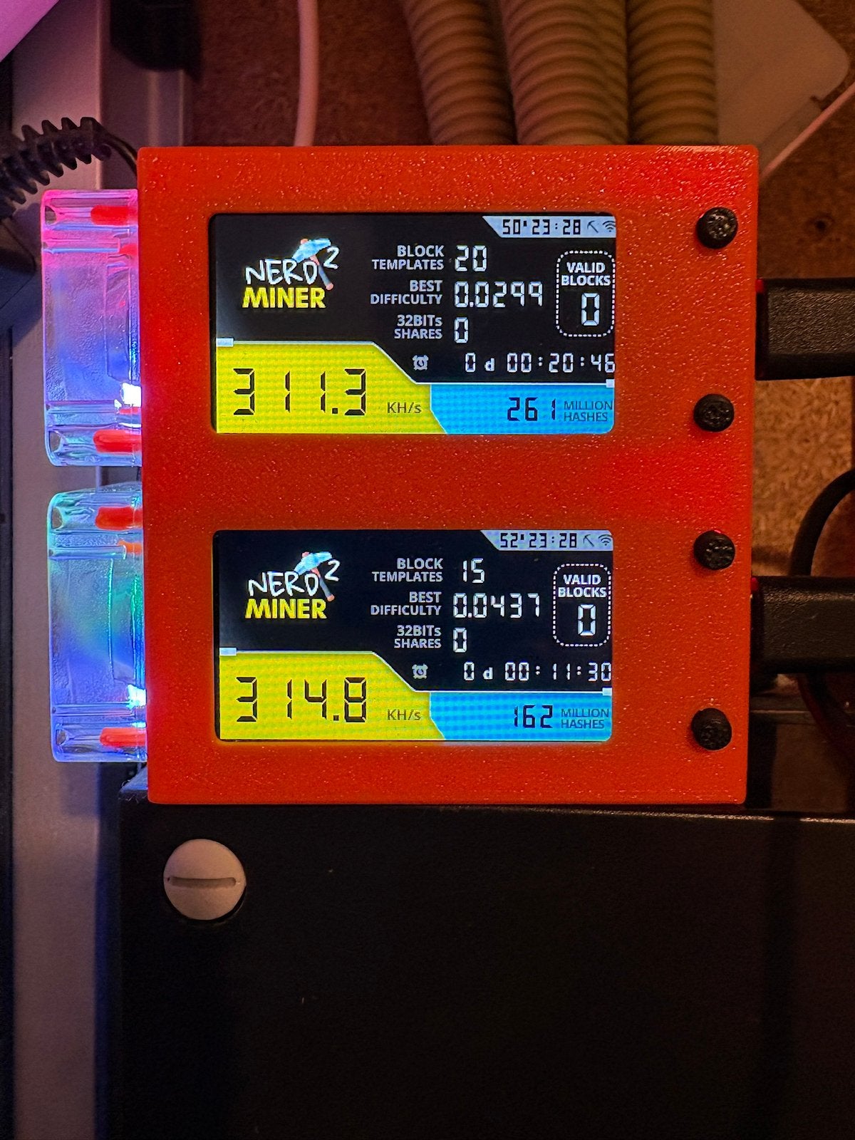 New NerdMiner V2 Plus 300KH/s*2 Bitcoin Lottery Miner S19, Computers en Software, Overige Computers en Software, Ophalen of Verzenden