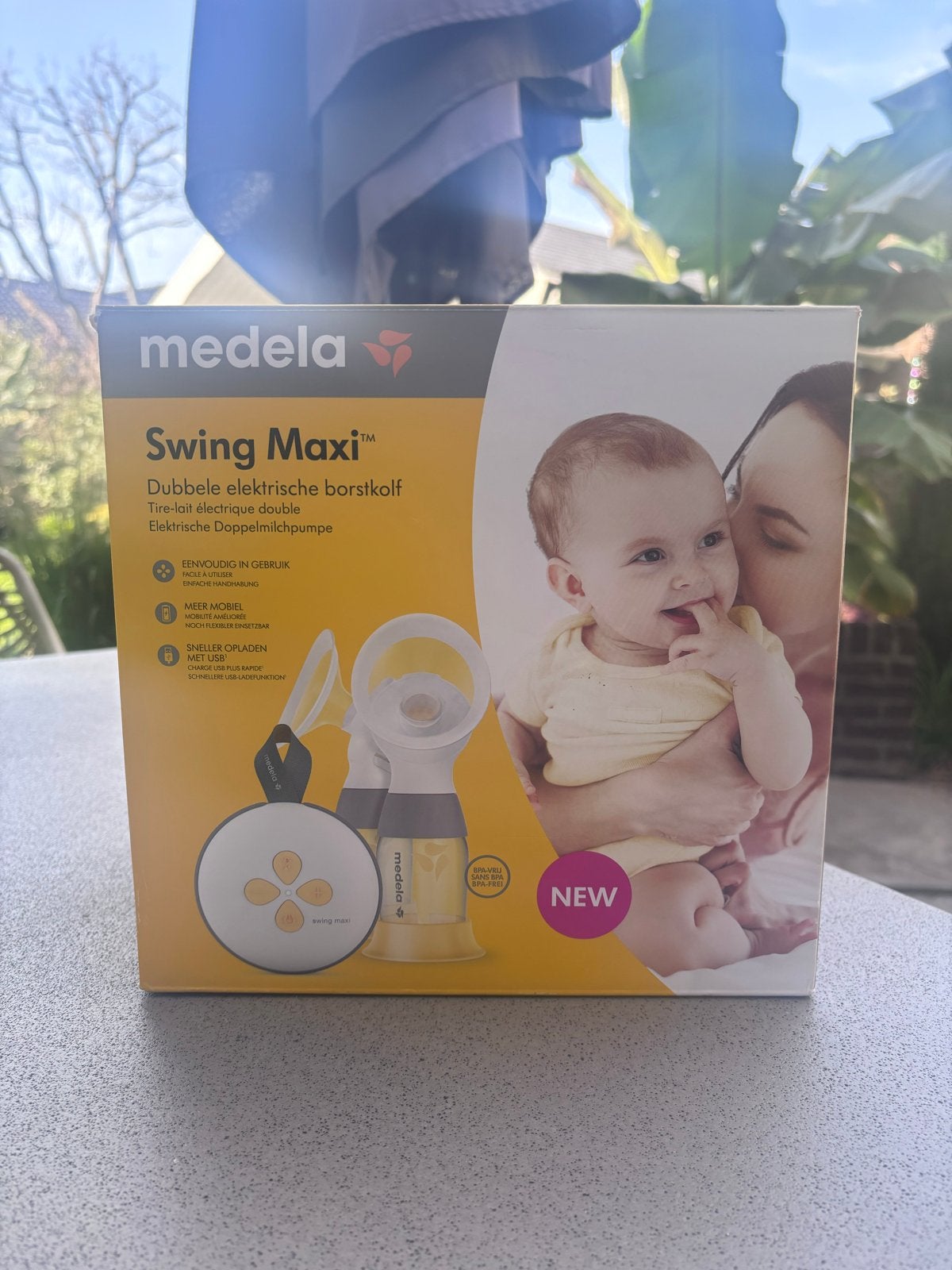 Medela Swing Maxi Dubbele Elektrische Borstkolf, Ophalen, Gebruikt