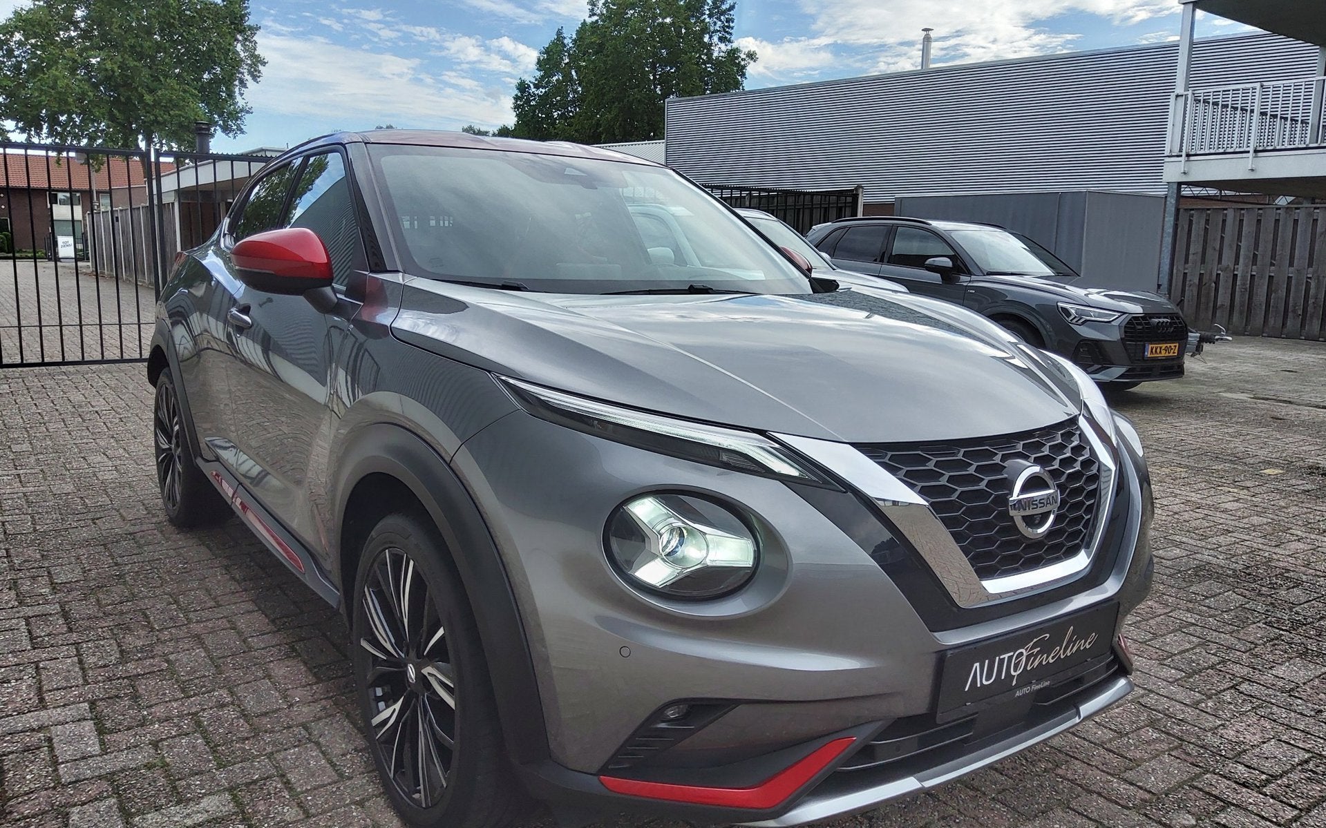Nissan Juke 1.0 DIG-T N-Design|AUTOMAAT-BOSE-LEDER|16.000km!, Auto's, Dealer onderhouden, Zwart, Met garantie (alle), 116 pk
