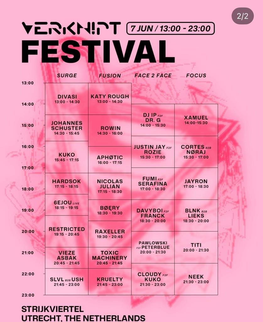 Verknipt ticket zondag, Tickets en Kaartjes, Evenementen en Festivals, Eén persoon