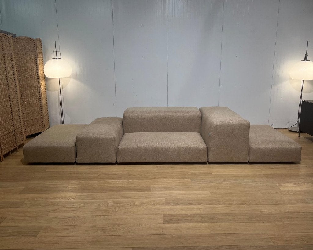 NIEUW Living Divani Extra Wall Modulaire Bank 6-delig, Www.designplaats.nl, Rechte bank, Stof, Design Bank Bankstel Zetel Modulair Living Divani