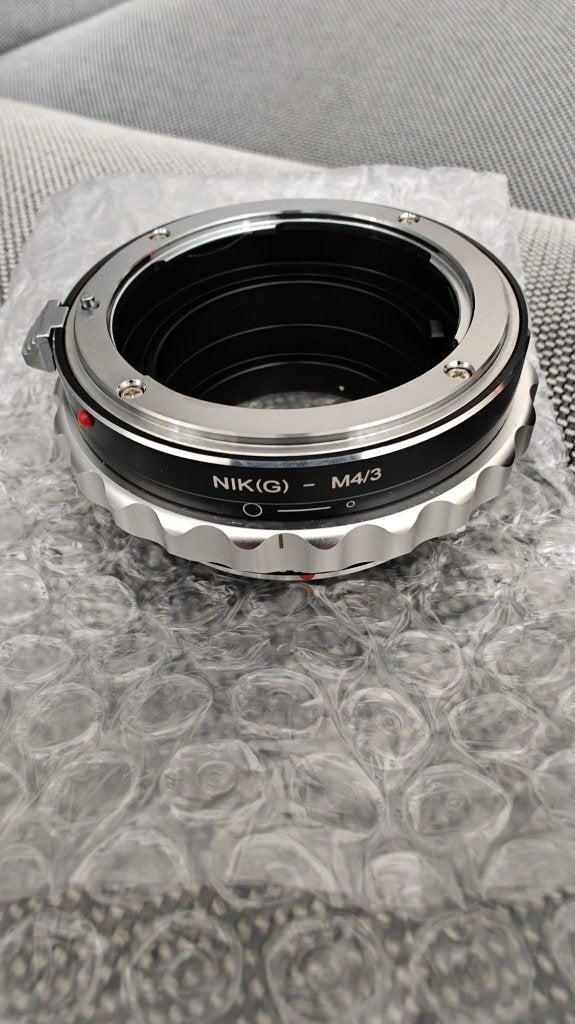 K&F Concept Nikon G/F naar Micro Four Thirds-adapter, 125 cm of minder, Overige typen, Ophalen of Verzenden, Gebruikt