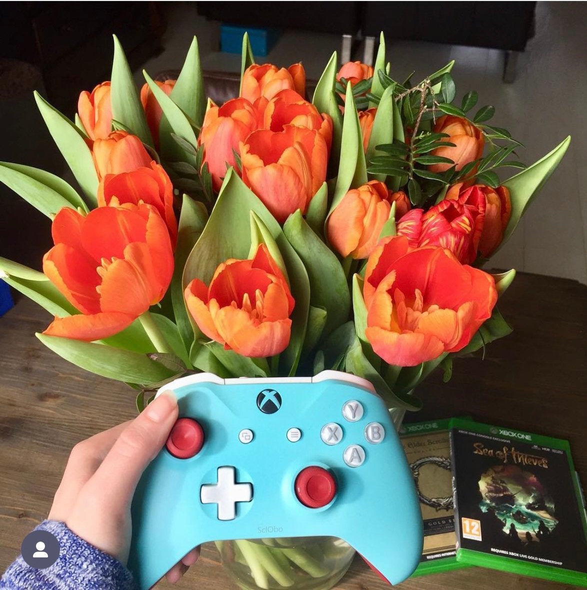 Xbox one custom made controller v2, Spelcomputers en Games, Ophalen of Verzenden, Zo goed als nieuw, Controller, Xbox Original
