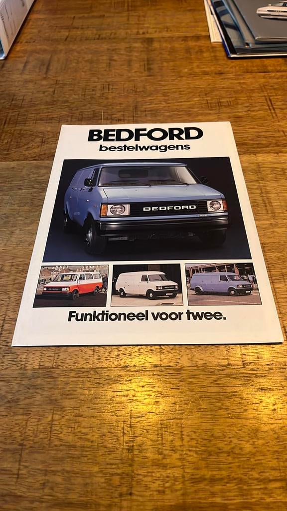 Bedford Bestelwagens Brochure - Nederlandstalig, Ophalen of Verzenden, Zo goed als nieuw, Overige merken