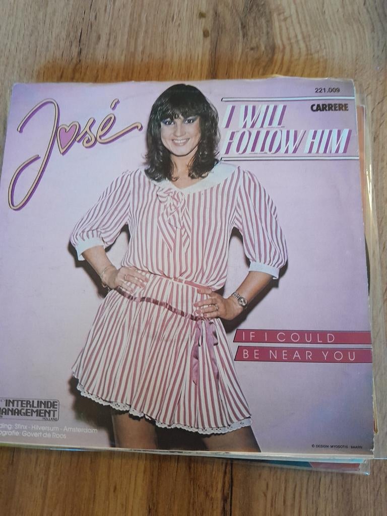 Jose 7 inch i will follow him, Ophalen of Verzenden, Zo goed als nieuw, Pop