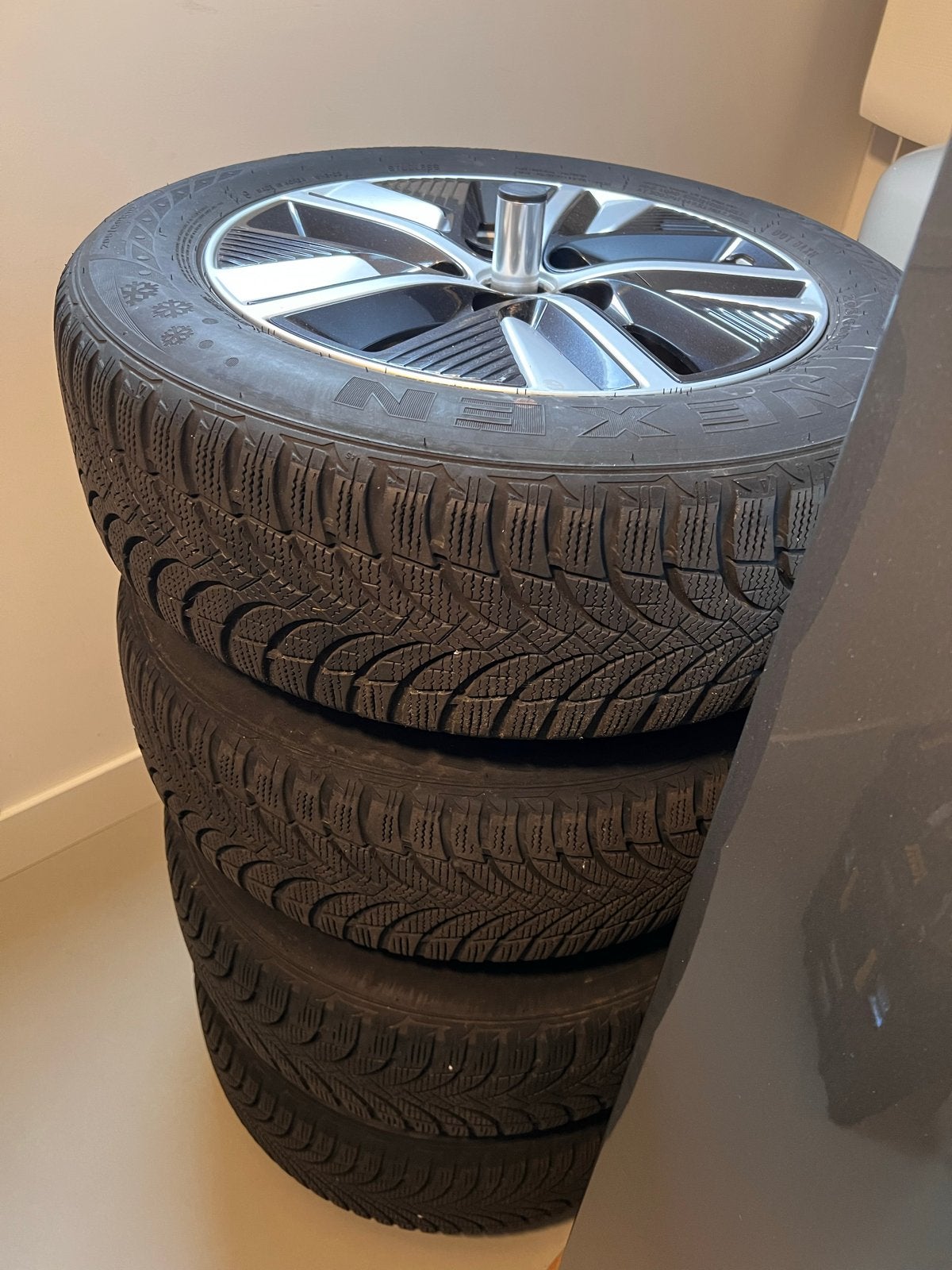 Originele Kia Niro 16 inch velgen met Nexen winterbanden, Ophalen, Gebruikt, 16 inch, Banden en Velgen