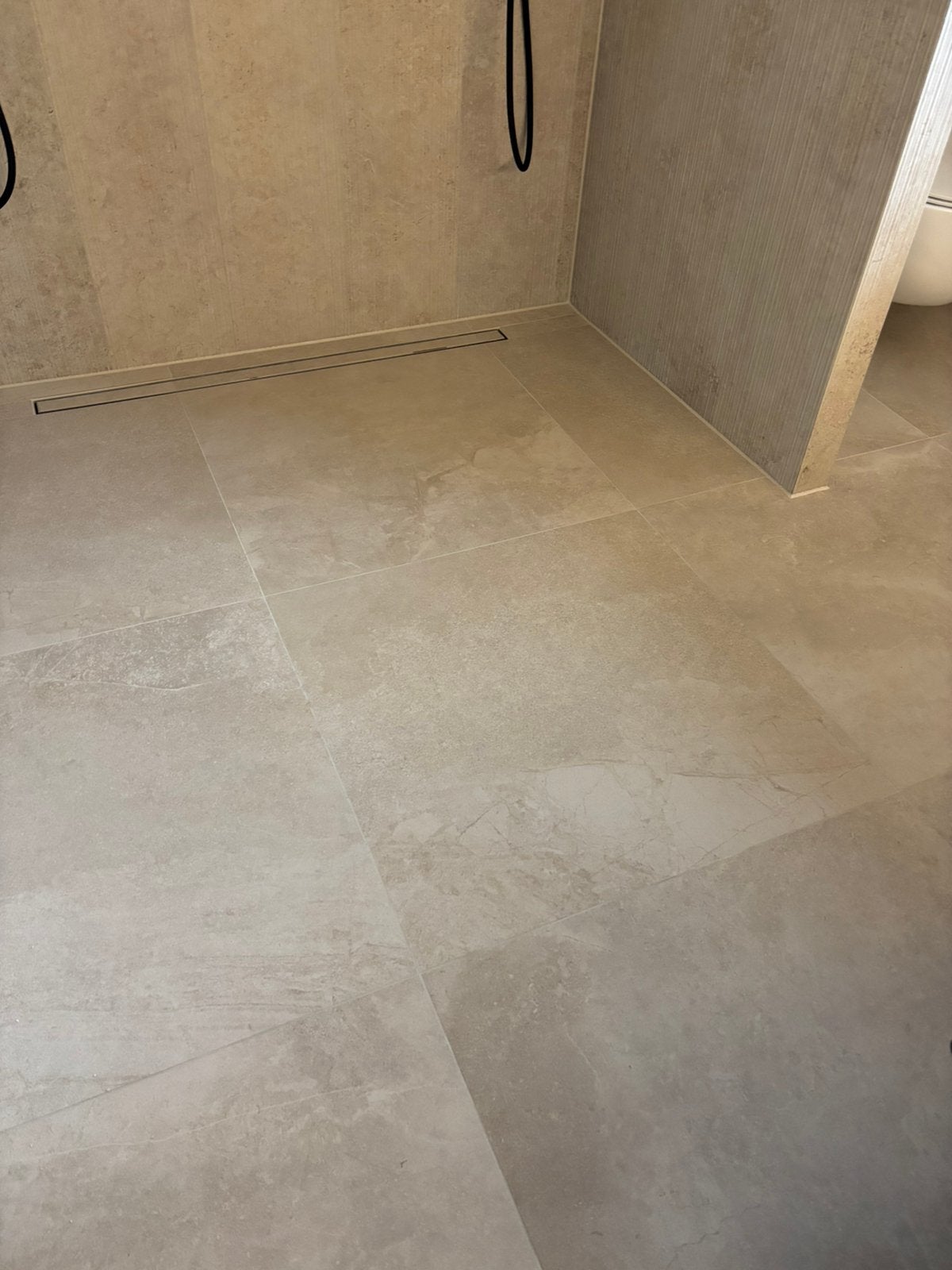 Wand of vloertegel beige mat stonelook, Ophalen, 60 cm of meer, Nieuw, 5 tot 10 m²