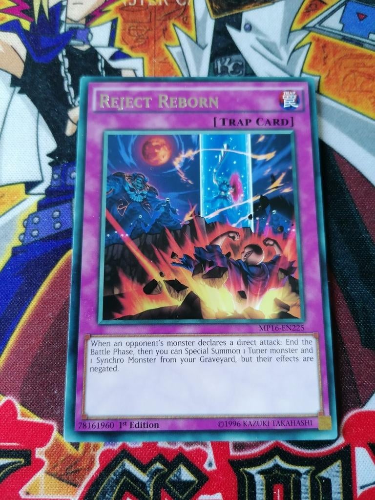 Reject Reborn - Rare MP16 - Yu-Gi-Oh, Ophalen of Verzenden, Zo goed als nieuw